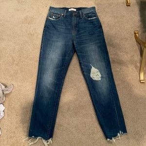 Madewell mom jeans